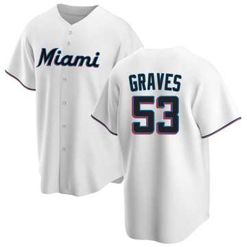 2018 Miami Marlins Brett Graves #53 Game Used Orange Jersey DP13675